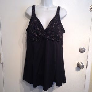 beach cabana plus size swimwear